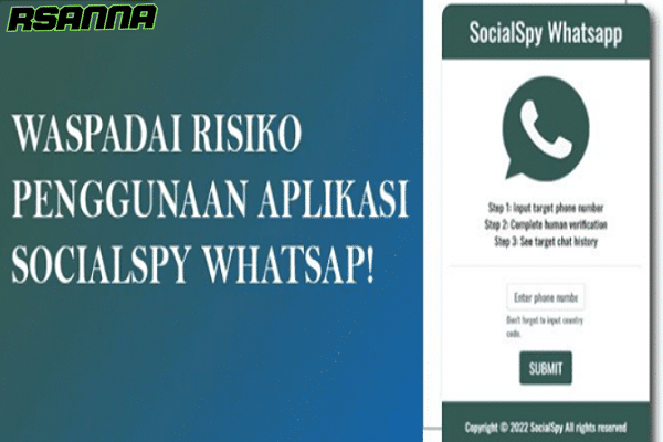 Apakah Social spy WhatsApp bahaya