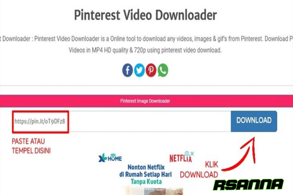Download Video Pinterest Melalui Botdownloader