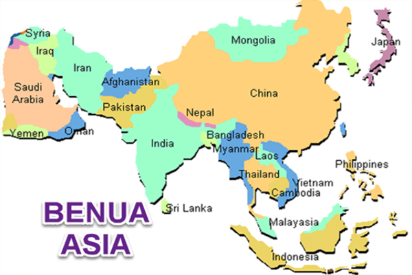Letak Geografis di Benua Asia dan Pengaruhnya
