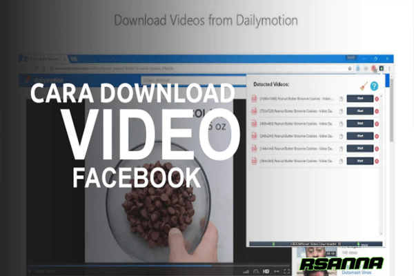 Cara Download Video FB Menggunakan Fbdownloader